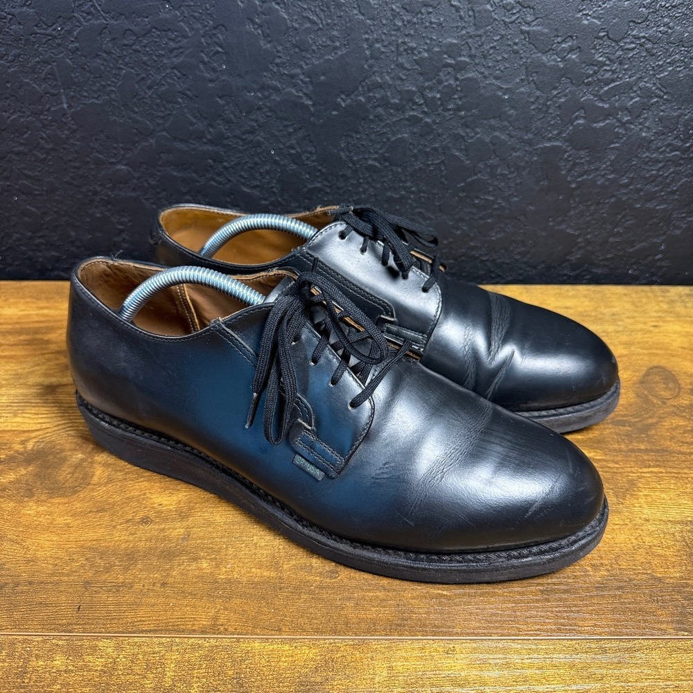 Red Wing Postman 101 Black Leather Oxford Dress Shoes Mens 10.5 D Made in USA